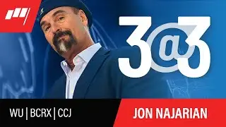 3@3 with Jon Najarian- January 19- $WU $BCRX $CCJ