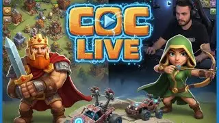 base visit,1v1, turnament,and ossam attack in coc |Live streaming of HR 007 GAMER