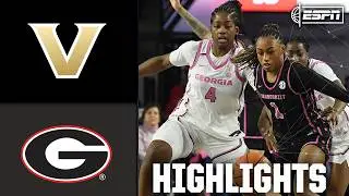 Vanderbilt Commodores vs. Georgia Bulldogs | Full Game Highlights | ESPN College Basketball