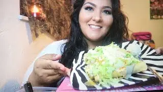 HOMEMADE CHICKEN FLAUTAS AKA CHICKEN TAQUITOS ! MUKBANG !