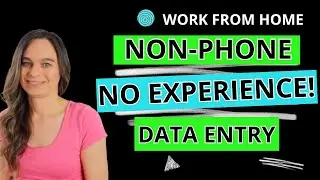 Ввод данных без опыта + Высокооплачиваемая удаленная работа на дому без телефона | Для большинств...