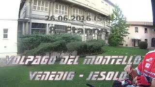 Fahrradtour 2016 -  Von Bayreuth nach Velden am W&ouml;rthersee - 8. Tag: Volpago del Montello - Jesolo