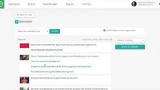 Import content from social