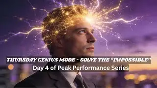 Thursday Creative Problem Solving: 40Hz Gamma Waves for Innovative Ideas