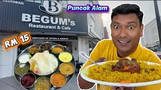 Rm 14 Mini Tiffin | Best Indian Restoran Begums Puncak Alam | Asraf Vlog 