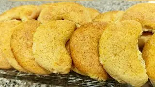 Вам больше не нужно покупать выпечку в пекарне! Как испечь печенье в форме полумесяца