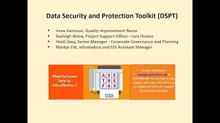 Data Security and Protection Toolkit - 26 3 19