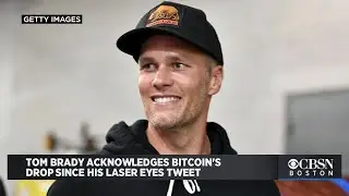Tom Brady Acknowledges Bitcoin's Drop Since His Laser Eyes Tweet: 'Anyone Have Any Ideas?'