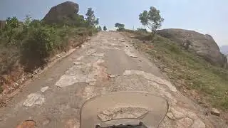 BikerOuma - Riding up Sibebe Rock in Eswatini