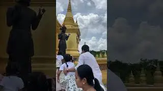 សកម្មភាពចូលរាប់បាតនៅវត្តពុទ្ធមណ្ឌលវិបស្សនាធុរៈនៃព្រះរាជាណាចក្រកម្ពុជា ខេត្តកណ្តាល