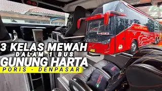 Bus Gunung Harta termewah SR3 Neo Premiere Suites Combi Poris - Denpasar, Bali #gunungharta #sr3neo 