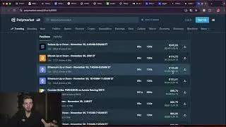 Безумная стратегия на Polymarket, которая превратилась в $400к с винрейтом в 98%! Onhain trading