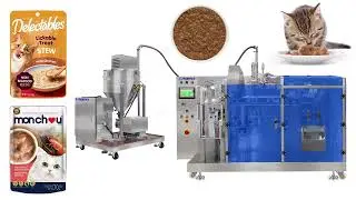 LDSP-210L Sauce Doypack machine with 100L Stirring and Heating Hopper