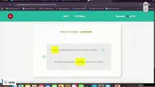 Grade 7 - English: Subject and predicate
