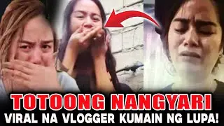 Hala! Viral na Vlogger na dumura sa Holy Water noon, Kumain ng Lupa?