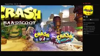 Crash Bandicoot N-Sane Trilogy Livestream
