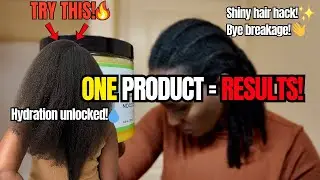 The ONE Product That Keeps My Natural Hair Soft, Shiny & Moisturized💦 | You Need to Try This!🔥👀💯
