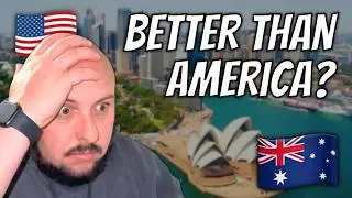 American Reacts to 10 Reasons Australia Is Better Than America 🇦🇺
