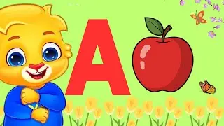 🧸 ABC Phonics Nursery Rhyme | Cute Cartoon Alphabet Learning 🅰️✨ !! A is For Apple 🍎 Song| Live 24/7