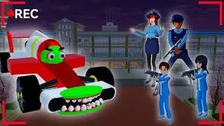 Yuta Mio Panik CCTV Merekam Penampakan Anomali Mobil Tamiya Formula F1 😱 Sakura School Simulator