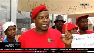 Naka Drotske in recovery while EFF Goons attack Vodacom
