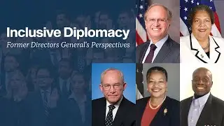 Inclusive Diplomacy: Former Directors General's Perspectives