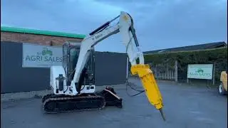 BOBCAT 331 EXCAVATOR*C/W HYDRAULIC HAMMER*404 HOURS*