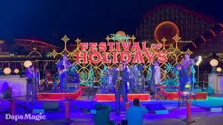 The Secret Agents Band | 6:30 PM | Disney Festival of Holidays 2024 4K