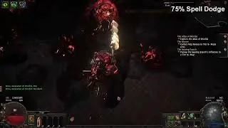 Sirus barrage beam testing - 75% Spell dodge vs 100% Spell suppression