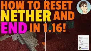 How to RESET the NETHER and END for 1.16!