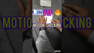 Vibrating Screen motion Checking # VGF motion Checking short video #1