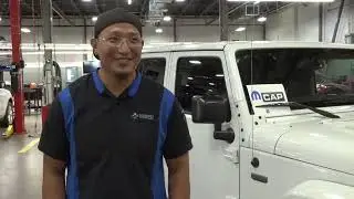 Meet Carl Cuthair, Mopar Career Automotive Program Student