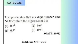 GENERAL APTITUDE EXPECTED IMPORTANT QUESTION || GATE 2026 PREPARATION || APTITUDE || ALL BRANCHES