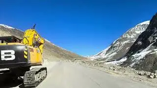 Way to Shinkula Top via Lungpa Bridge | Himalayan Offbeat Drive | XUV500 Travel ❄️🚙🌉