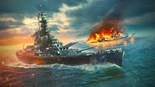 Strong Battleship Plays in Action | World of Warships Legends