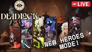 Deadlock LIVE 💥 New Heroes + Street Brawl Mode | Stream #401