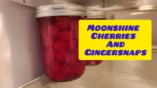 Вишни, приготовленные на самогоне, и имбирное печенье. Моё ежегодное кулинарное видео.