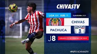 Chivas vs Pachuca | Sub 19 | Jornada 8 Clausura 2025 | Liga MX Presentado por MG