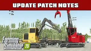 Mod Update 6.0 - Eltec Grapple Yarder, Tigercat 234B & More! - Farming Simulator 2025 - FDR Logging