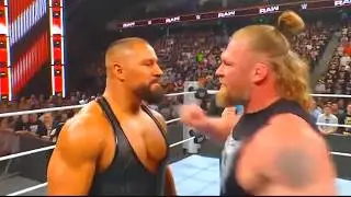 Brock Lesnar Return and Brutal attack Bron Breakker on WWE Raw 2025 Highlights