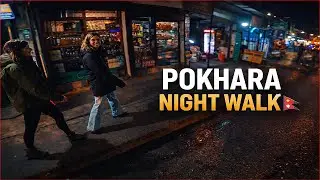 Exploring Pokhara at Night on Royal Enfield Scram 440 | #trialmotolife #automobile