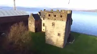 Clan Maxwell Castle River Clyde Port Glasgow Scotland