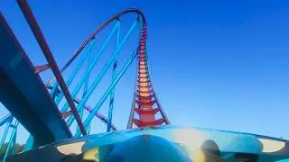 Mako Hypercoaster FULL Front Row POV &ndash; SeaWorld Orlando | Hypercoaster Thrill Ride!
