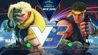 Street Fighter V - Infiltration [Nash] x Tokido [Ryu] - NCR 2016 - GRAND FINAL