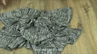 Melange Slub Jersey Knit Fabric