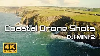 4K Coastal Drone Shots: Cornwall UK & Fuerteventura | DJI Mini 2 | Epic music