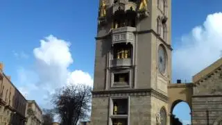 Messina clock tower show