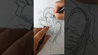 Relaxing Elf & Sword Sketch &ndash; ASMR Drawing - watch Full Version