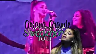 Ariana Grande crying at the SWT | Mrs :Moonlight