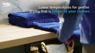 8kg Heat Pump Tumble Dryer with Sensor Programmes